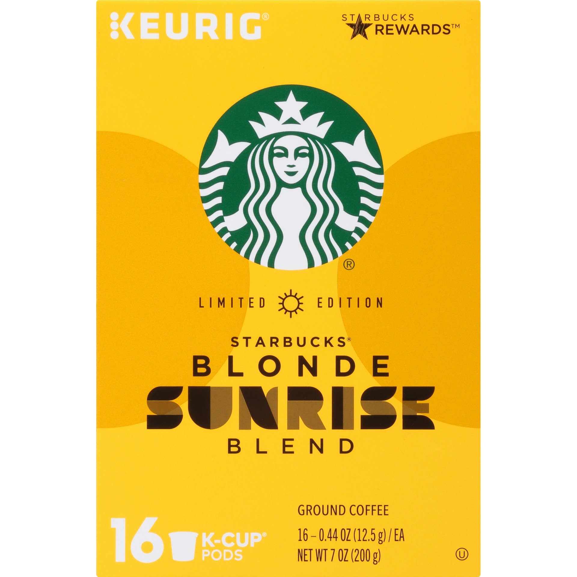 slide 5 of 7, Starbucks Sunrise Blonde Light Roast Coffee - Keurig K-Cup Pods /, 16 ct; 6.7 oz