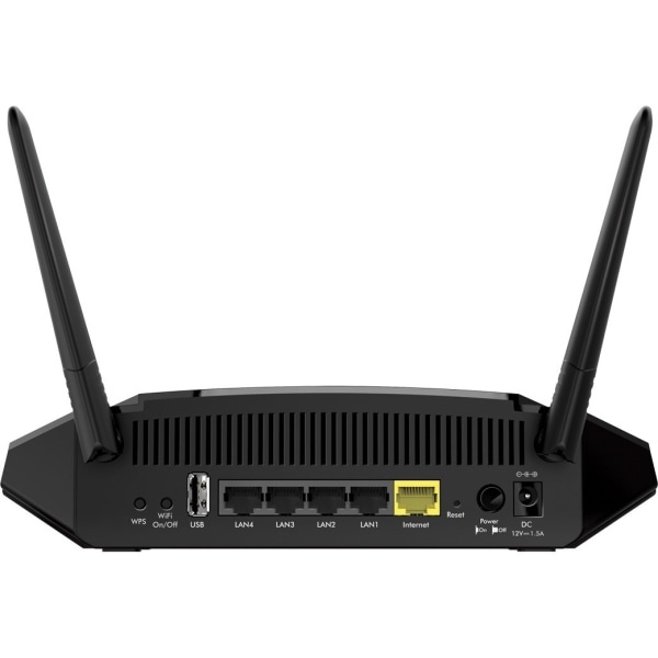 slide 5 of 10, NETGEAR Wireless Ac1200 Dual-Band Gigabit Router, R6230-100Nas, 1 ct