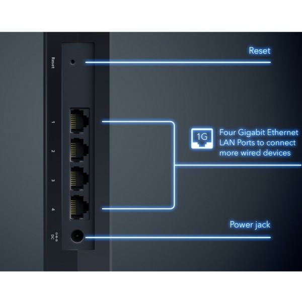 slide 4 of 10, NETGEAR Ax1800 4-Stream Wireless Wi-Fi 6 Mesh Extender, Eax20-100Nas, 1 ct