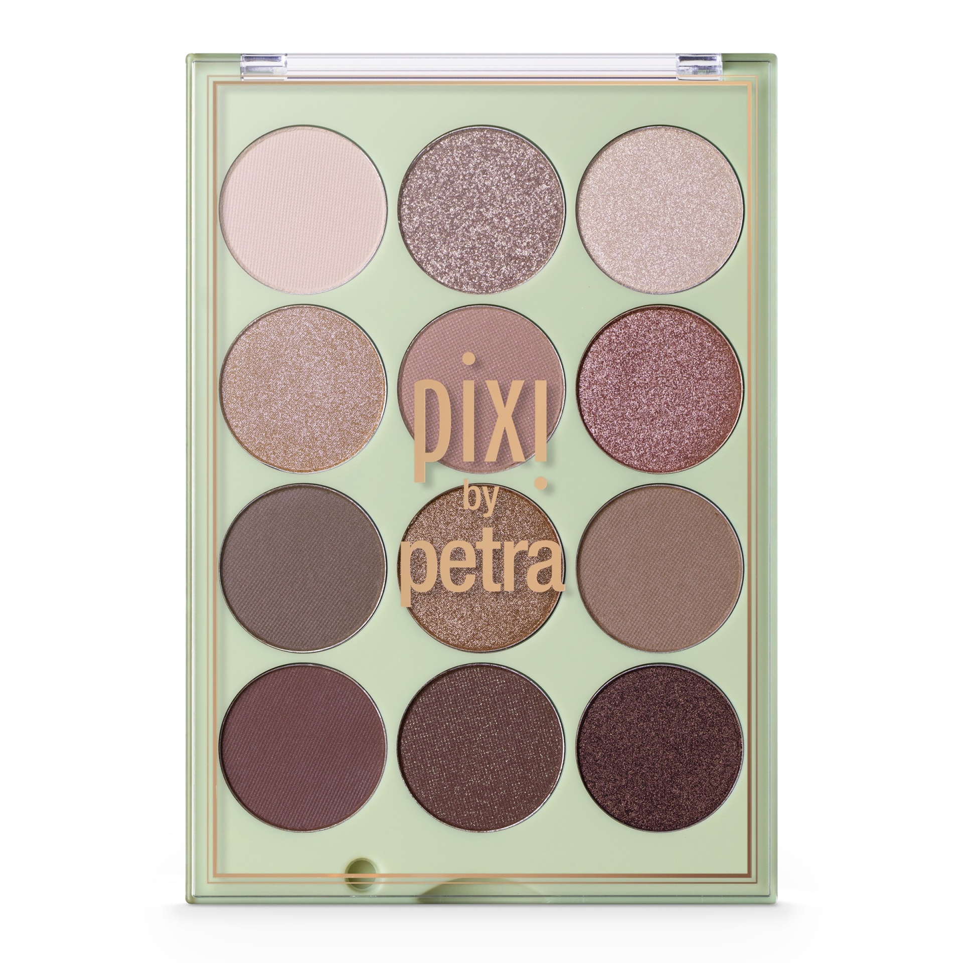 slide 1 of 3, Pixi by Petra Eye Reflection Shadow Palette Natural Beauty, 0.58 oz