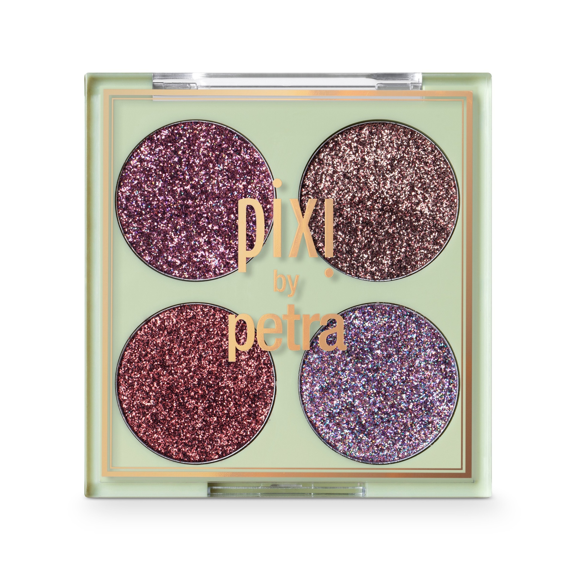 slide 1 of 5, Pixi by Petra Glitter-y Eye Quad Rose Bronze - 0.14oz, 0.14 oz