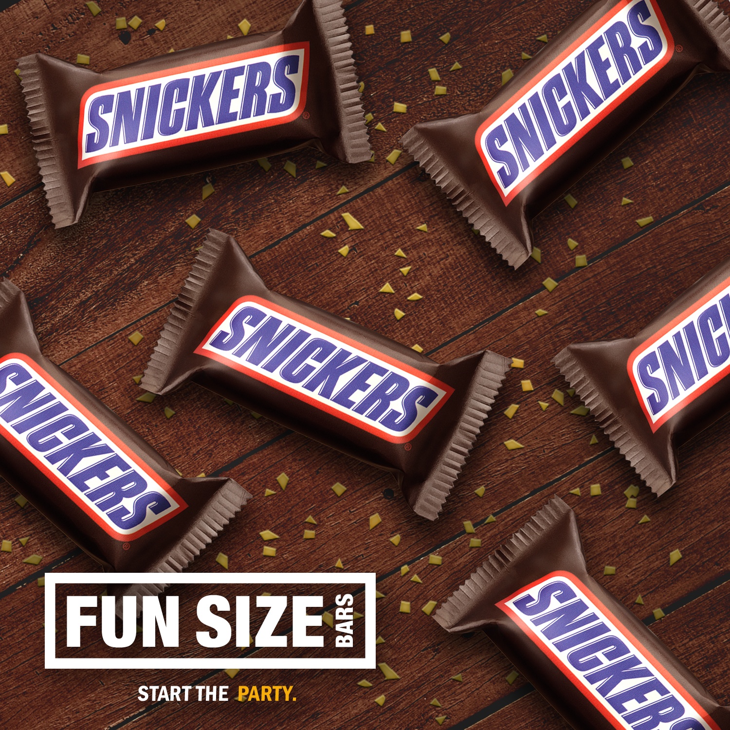 slide 4 of 7, Snickers Fun Size Chocolate Candy Bars, 10.59 oz