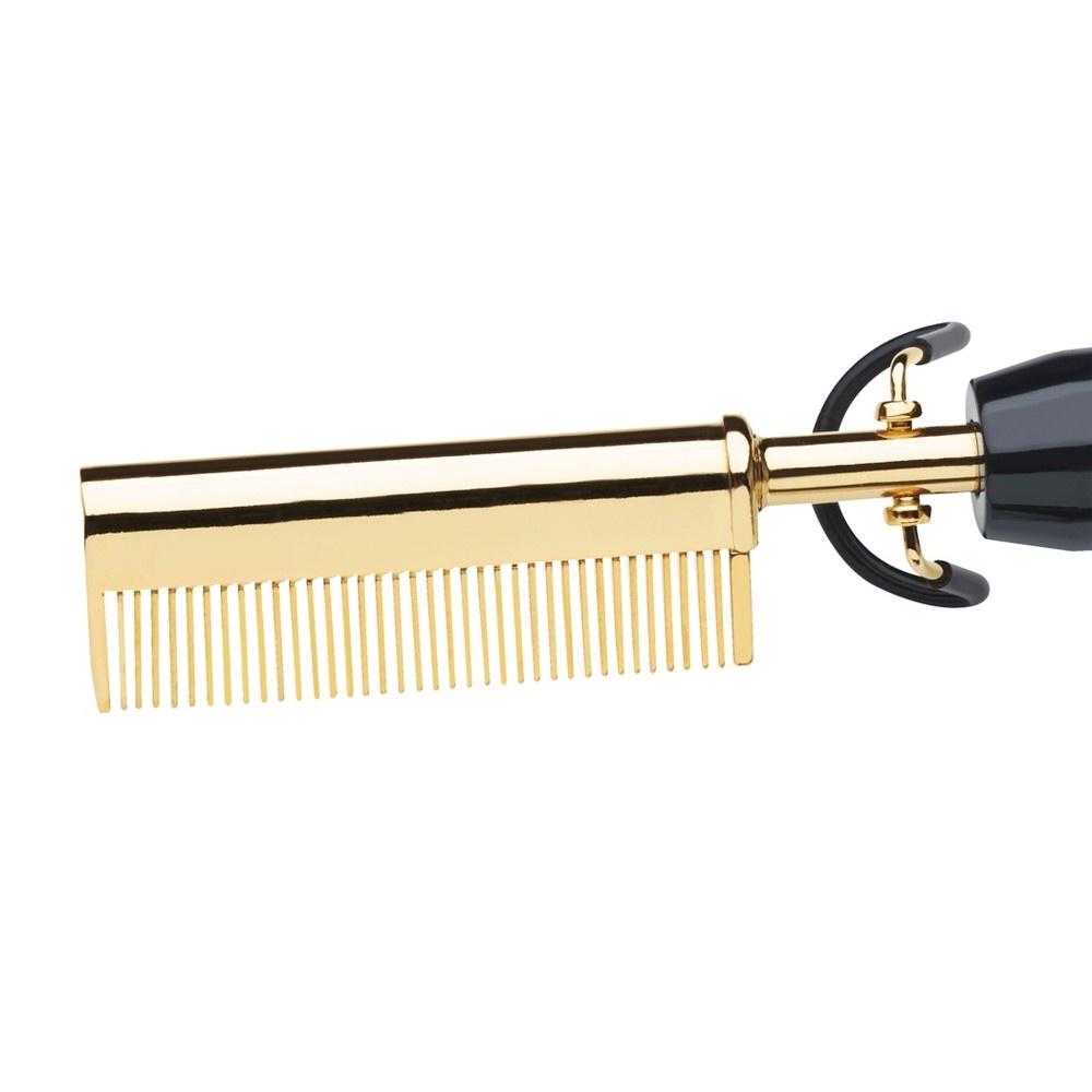 slide 2 of 7, Gold N Hot Gold-N-Hot Professional 24K Gold Pressing and Styling Comb, 1 ct