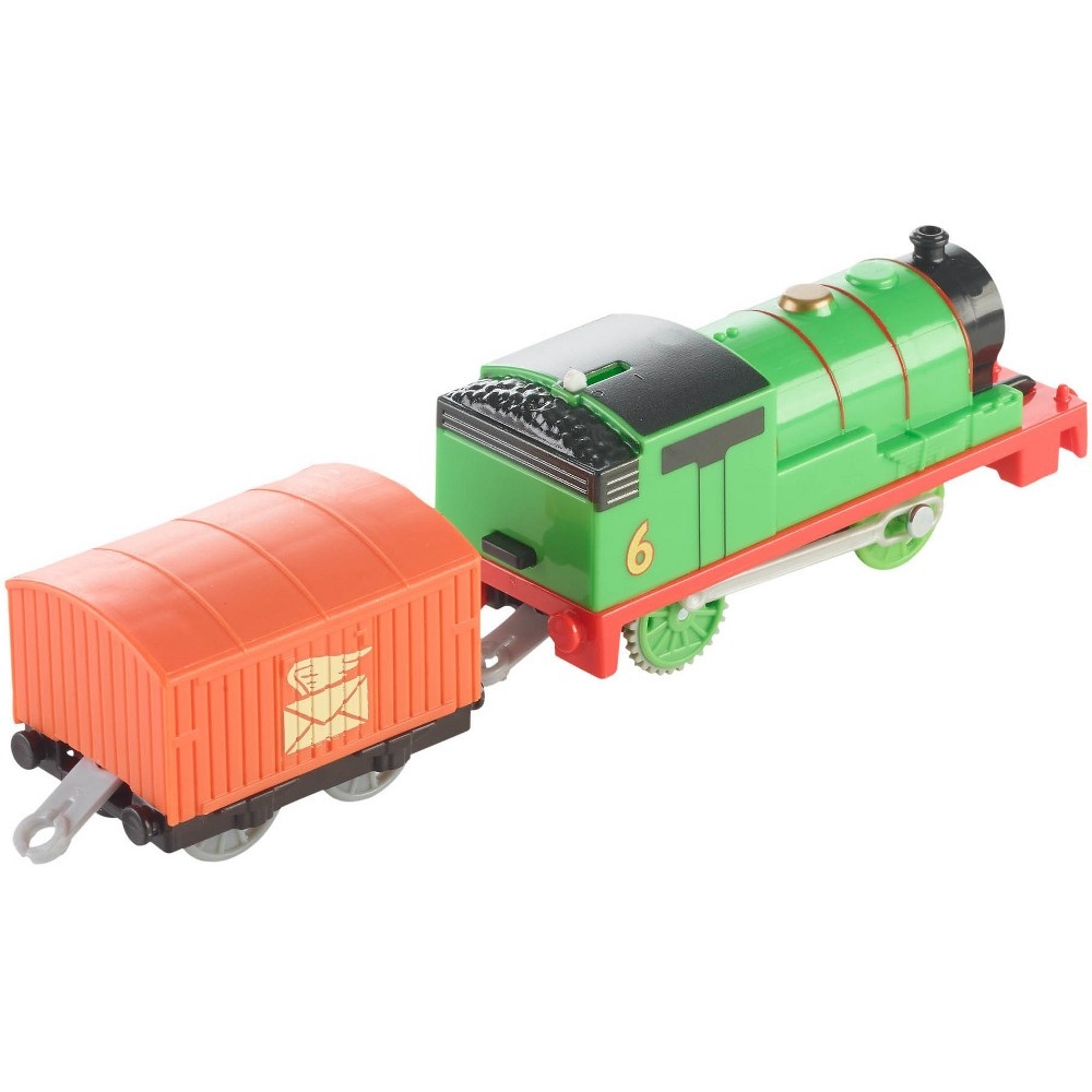 slide 2 of 8, Fisher-Price Thomas & Friends TrackMaster Motorized Percy Engine, 1 ct