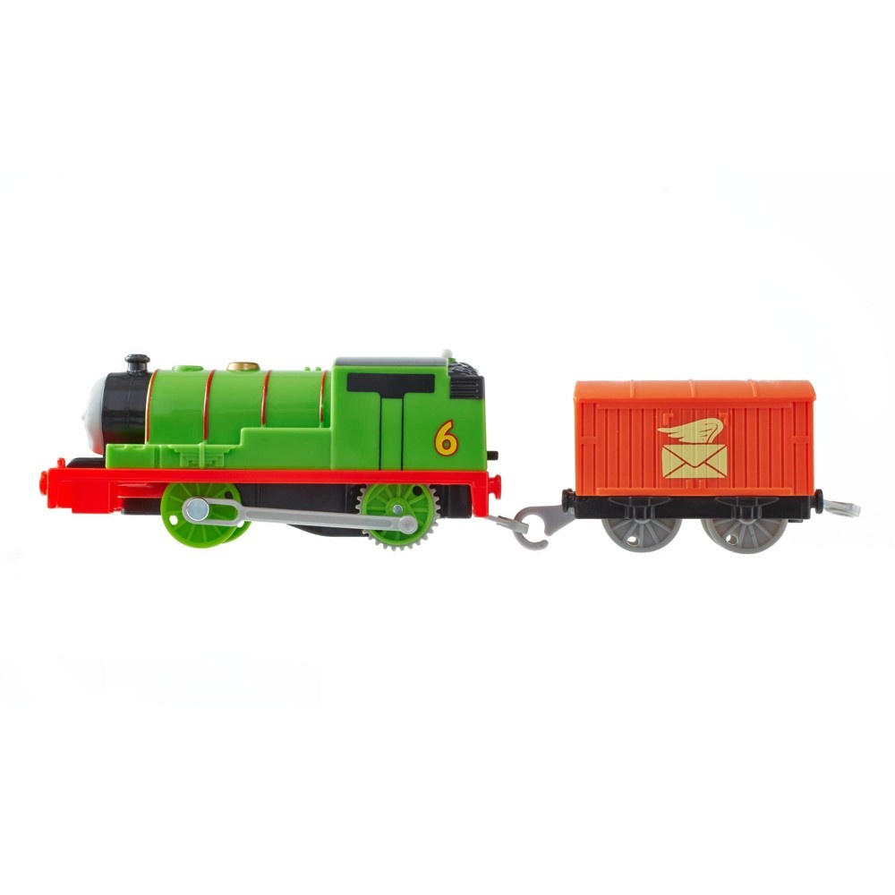 slide 5 of 8, Fisher-Price Thomas & Friends TrackMaster Motorized Percy Engine, 1 ct