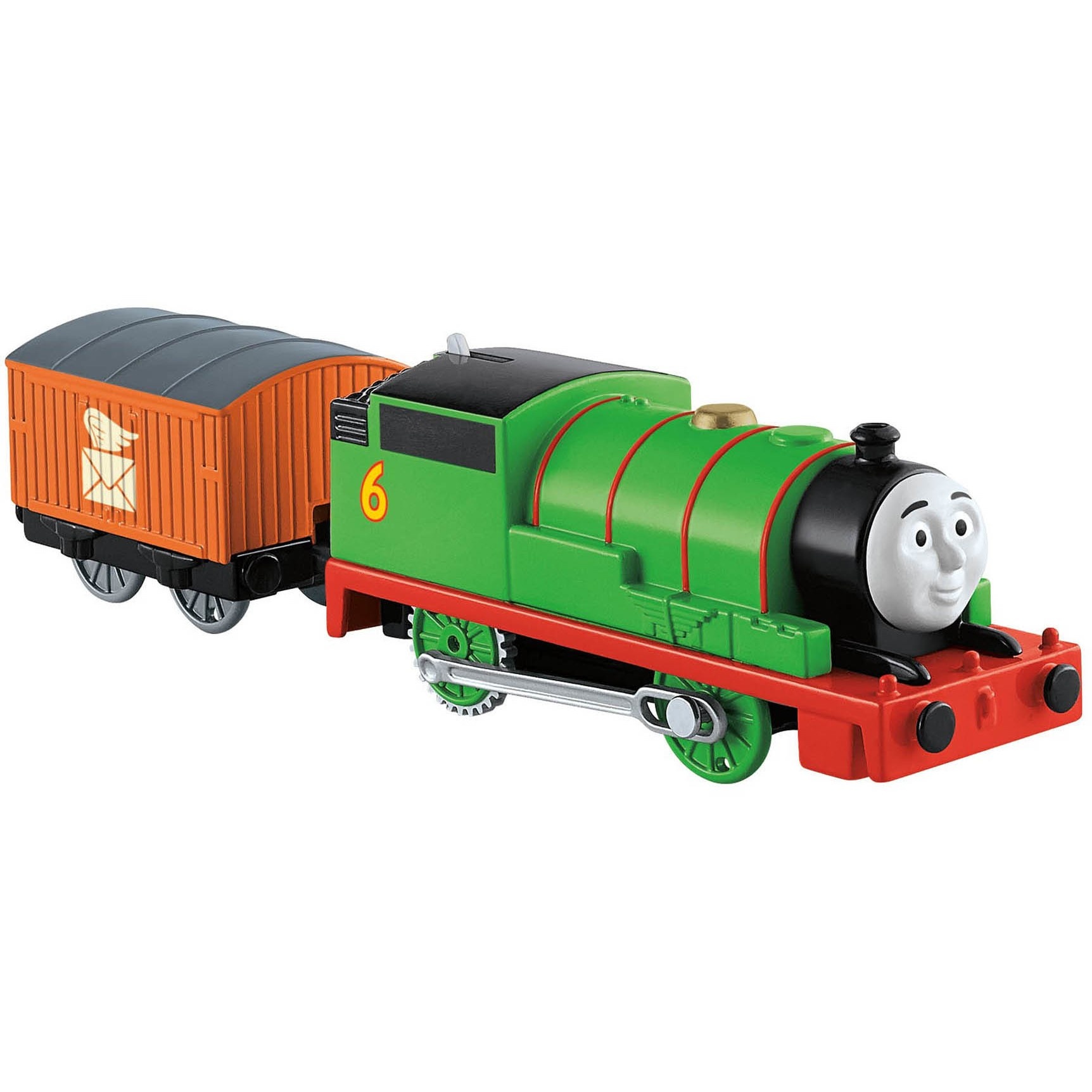 slide 1 of 8, Fisher-Price Thomas & Friends TrackMaster Motorized Percy Engine, 1 ct