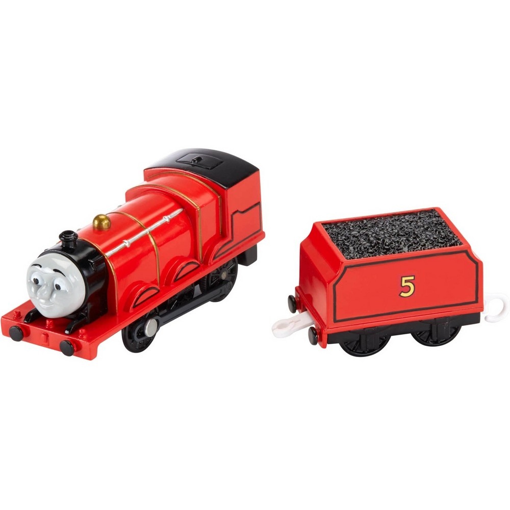 slide 2 of 7, Fisher-Price Thomas & Friends TrackMaster Motorized James Engine, 1 ct