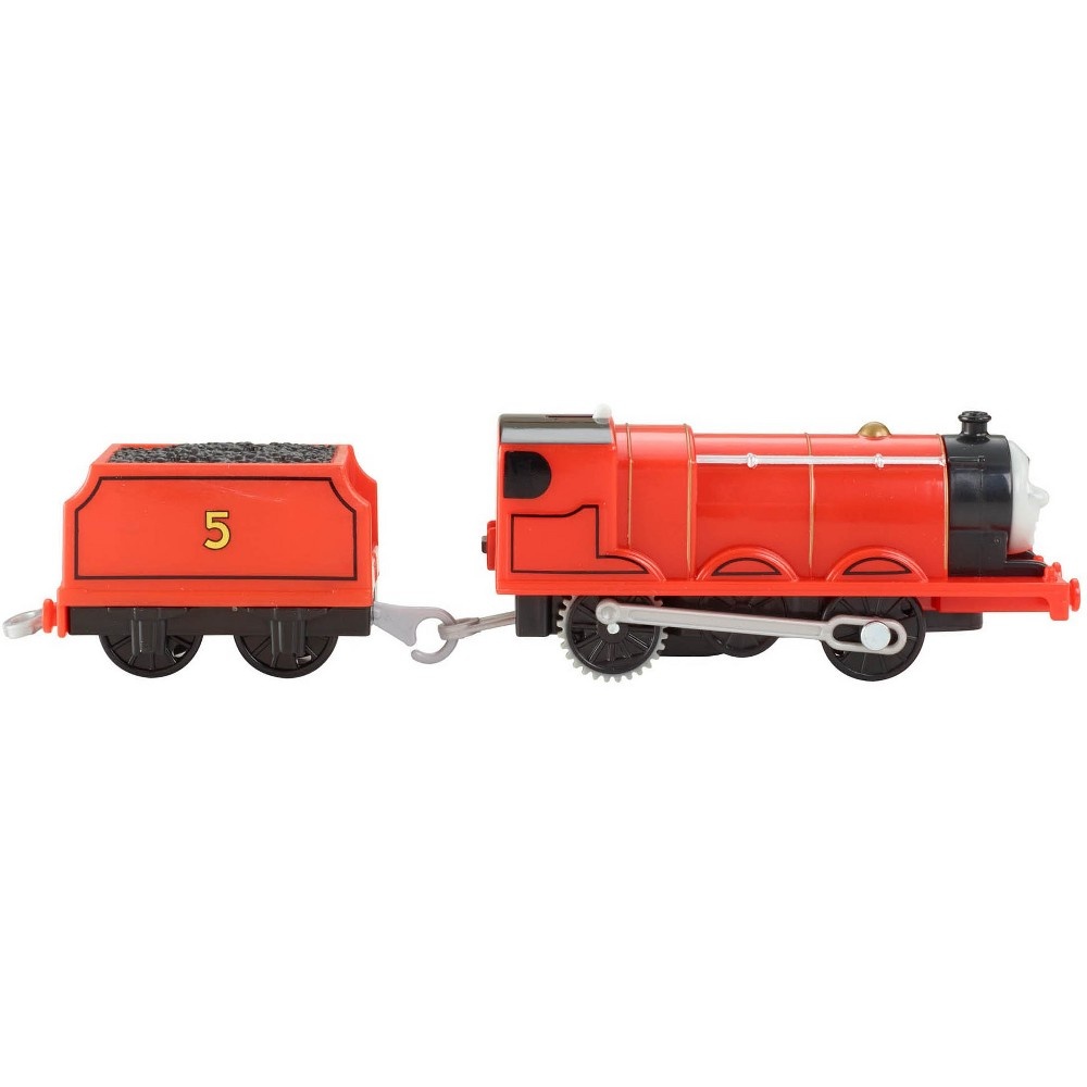 slide 3 of 7, Fisher-Price Thomas & Friends TrackMaster Motorized James Engine, 1 ct