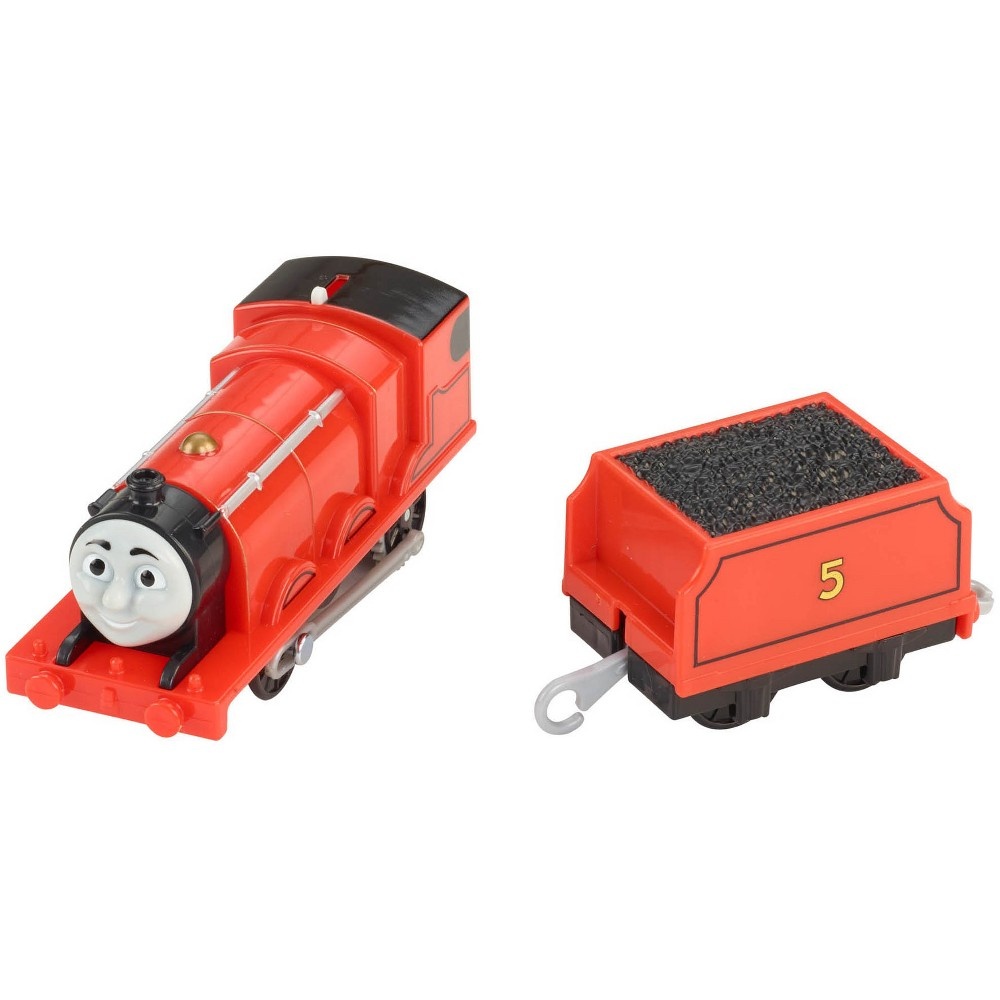 slide 4 of 7, Fisher-Price Thomas & Friends TrackMaster Motorized James Engine, 1 ct