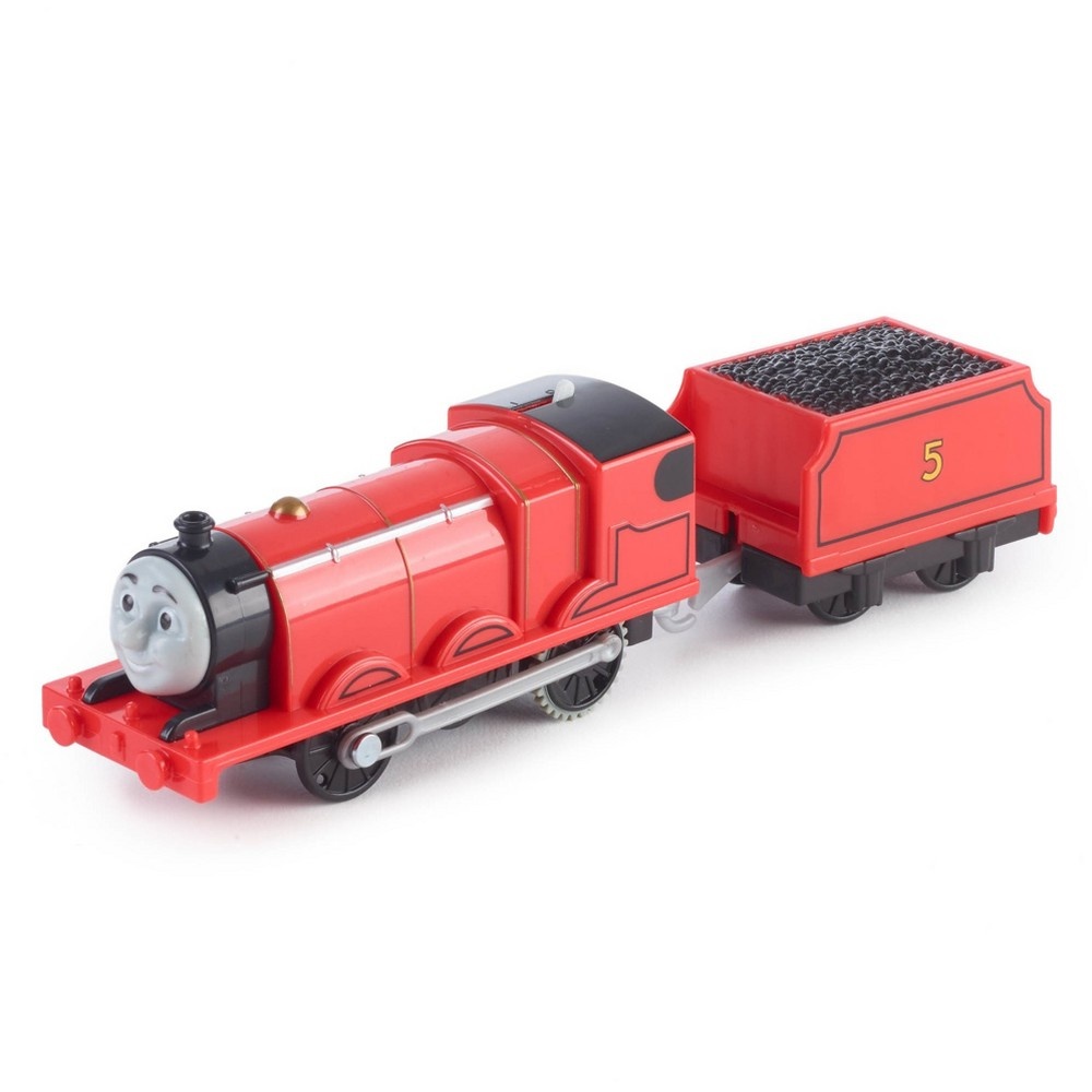 slide 6 of 7, Fisher-Price Thomas & Friends TrackMaster Motorized James Engine, 1 ct