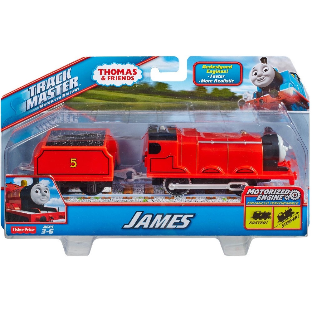 slide 7 of 7, Fisher-Price Thomas & Friends TrackMaster Motorized James Engine, 1 ct