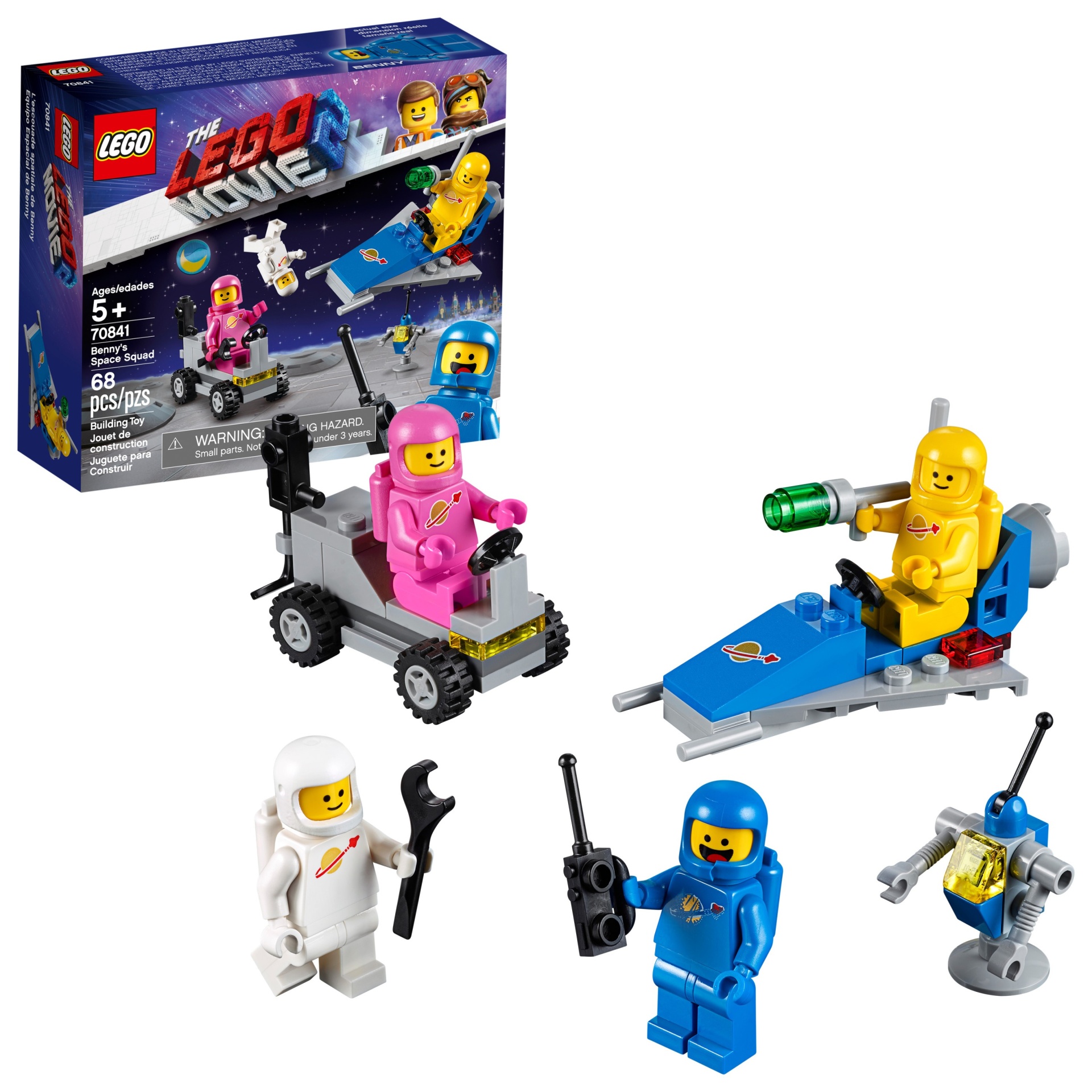 slide 1 of 7, The LEGO Movie 2 Benny's Space Squad, 1 ct