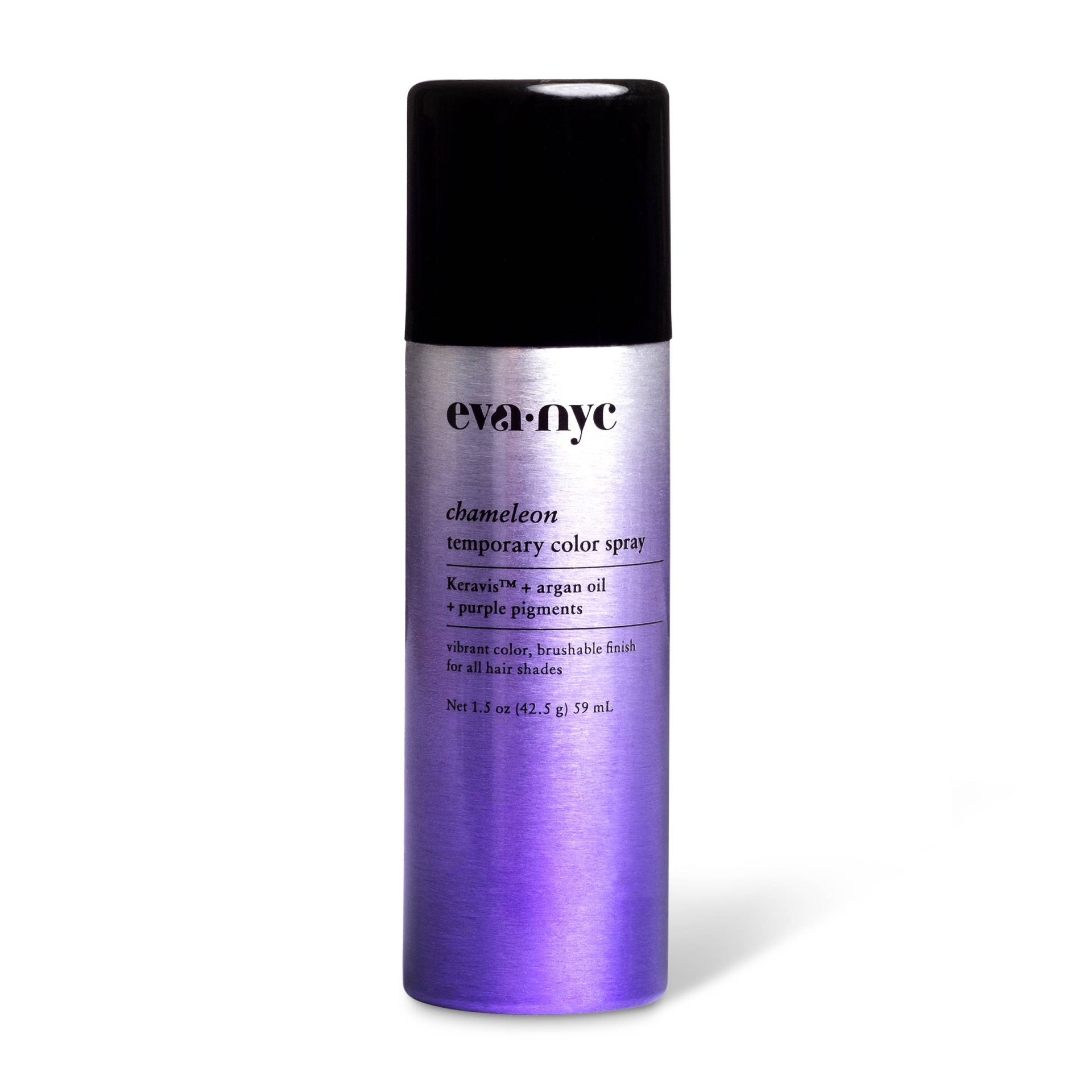 slide 1 of 2, Eva NYC Chameleon Temporary Color Spray - Purple, 1.5 oz