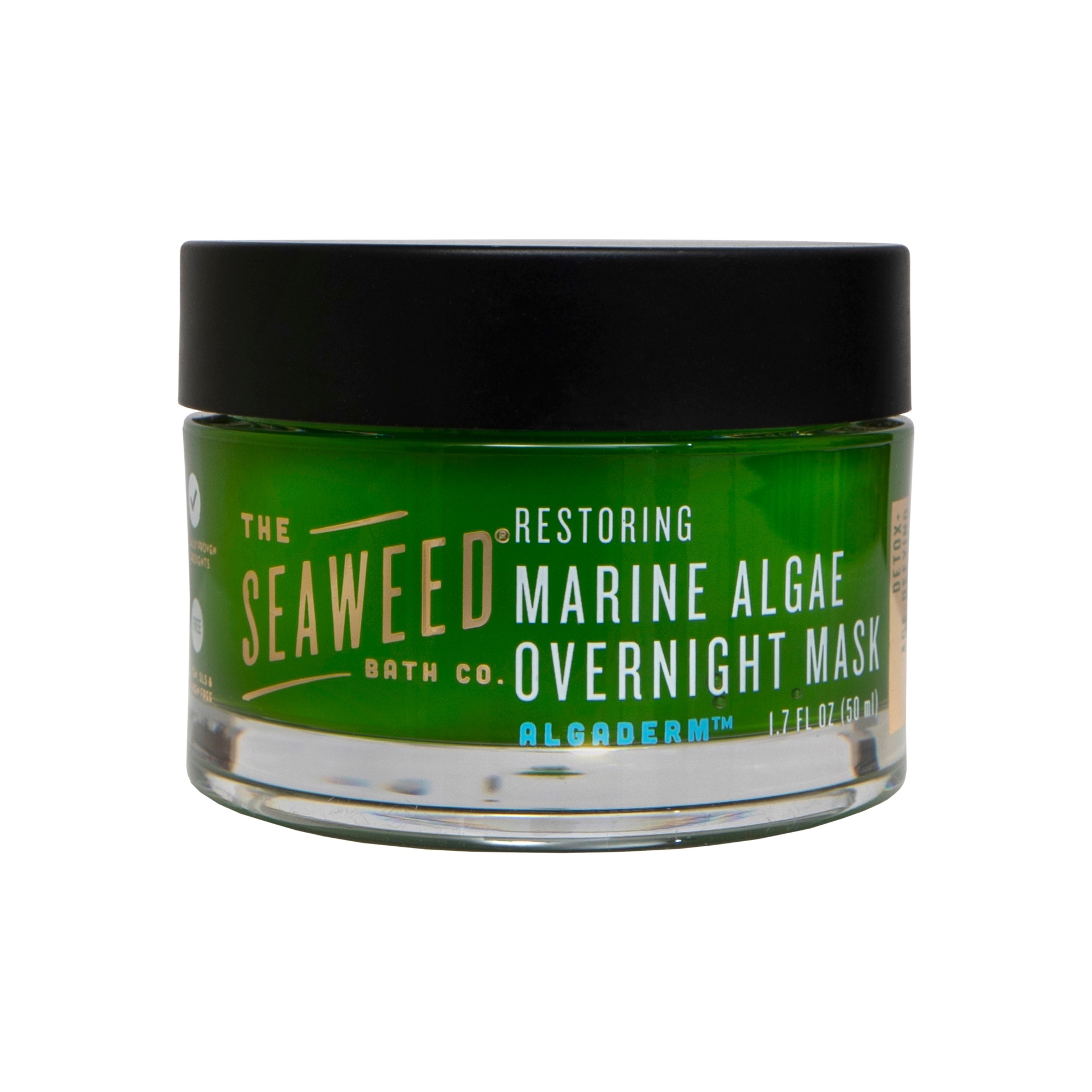 slide 1 of 4, The Seaweed Bath Co. Overnight Algae Facial Treatment, 1.7 oz