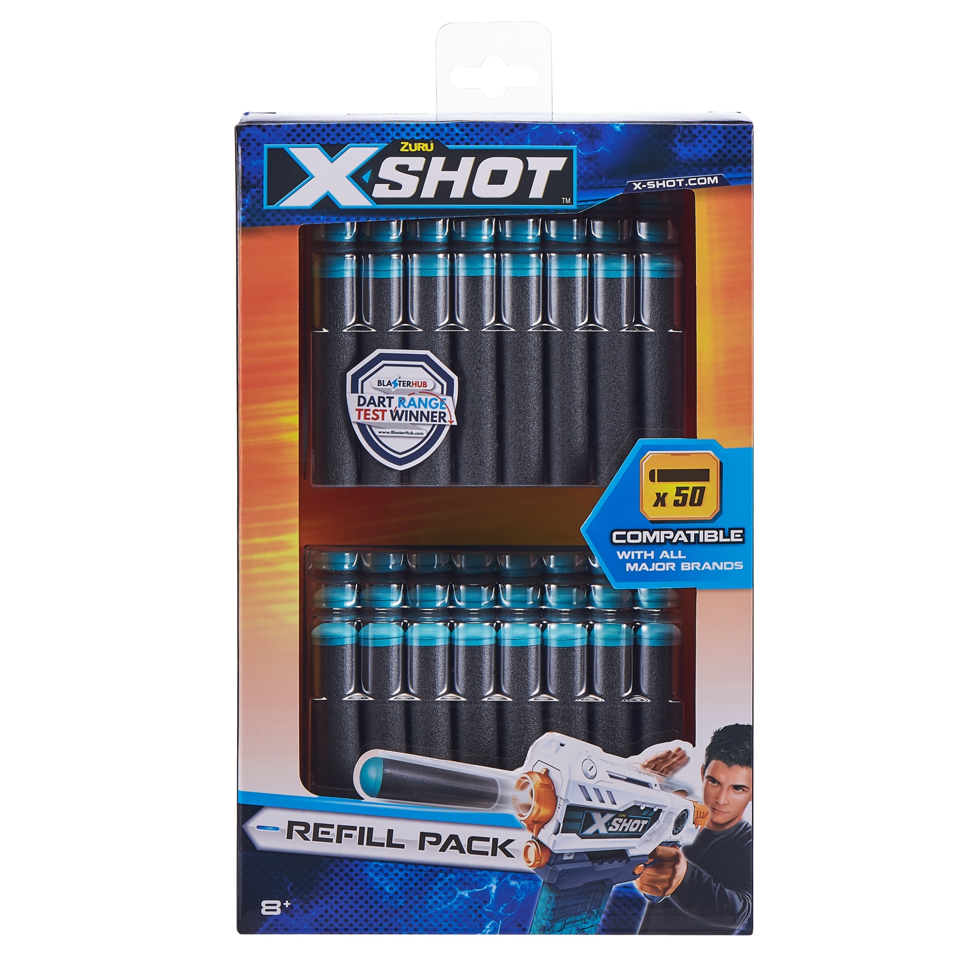 slide 1 of 2, Zuru X-Shot Darts Refill, 50 ct