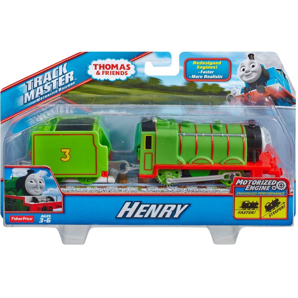 slide 7 of 8, Fisher-Price Thomas & Friends TrackMaster Motorized Henry Engine, 1 ct