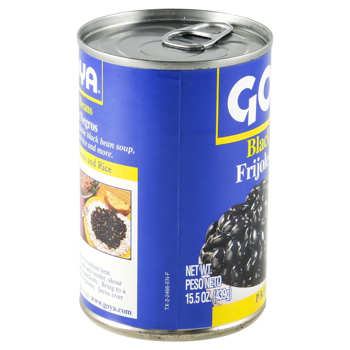 slide 4 of 7, Goya Black Beans, 15.5 oz