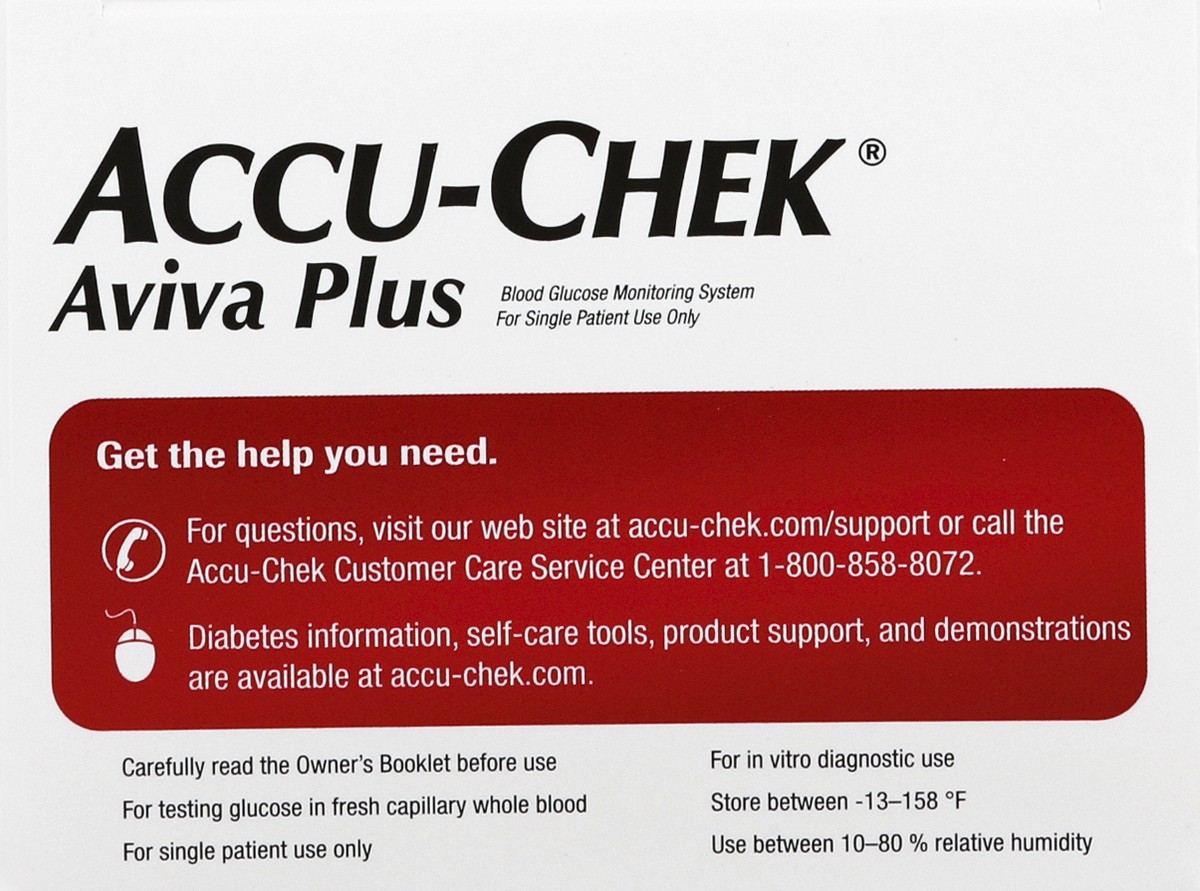 slide 8 of 10, Accu-Chek Aviva Monitor Kit, 1 ct