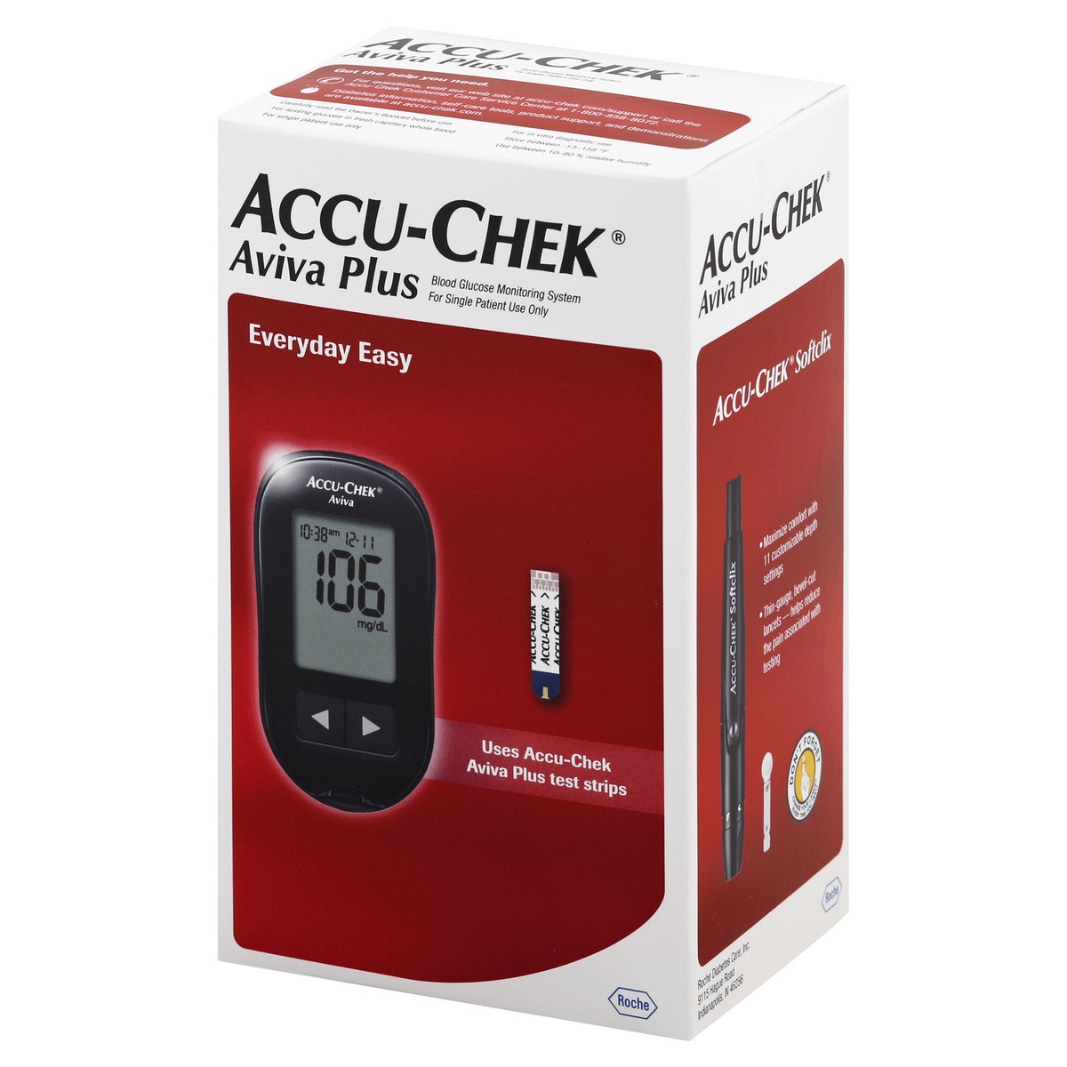 slide 2 of 10, Accu-Chek Aviva Monitor Kit, 1 ct