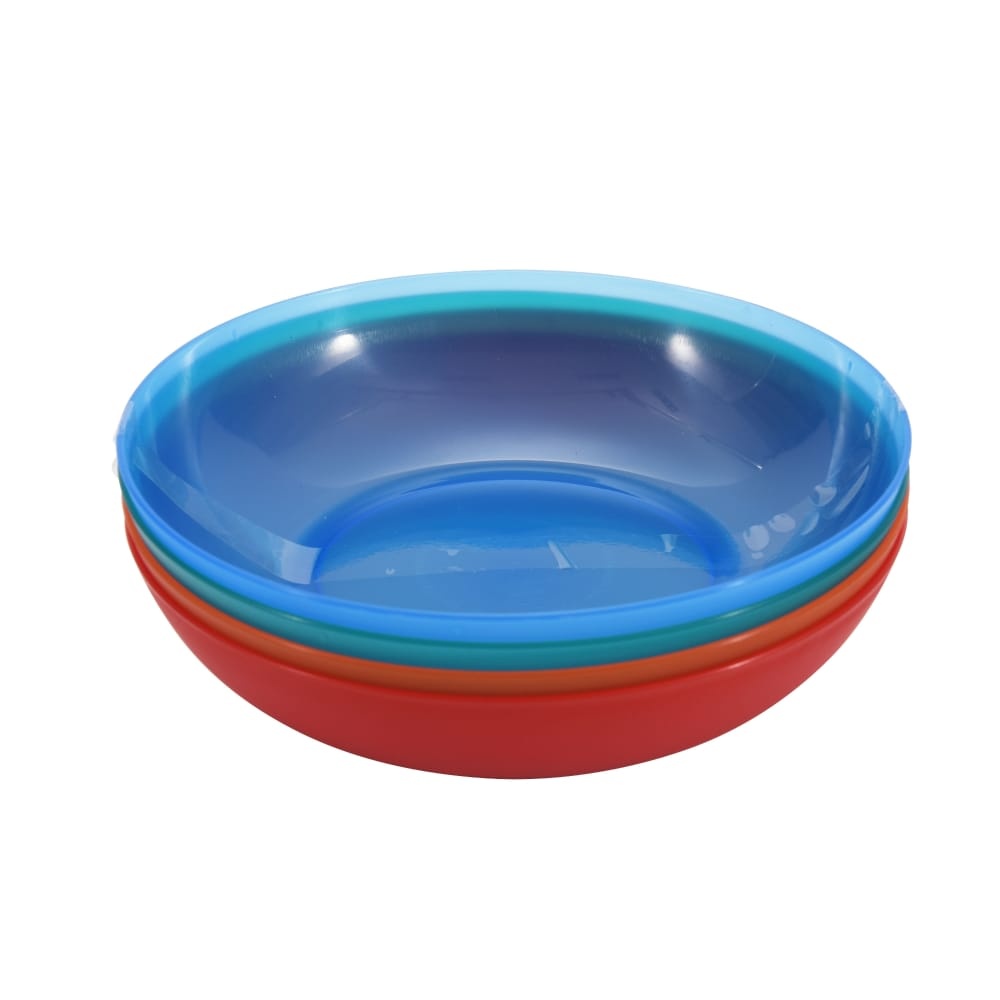 slide 1 of 1, Hd Designs Outdoors Pasta Bowls - 4 Pack - Brights, 8.63 in