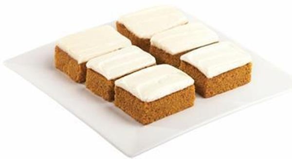 slide 1 of 1, Bakery Fresh Pumpkin Bars With Cream Cheese Icing, 14 oz