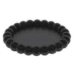 New View Bubble Trinket Tray Black