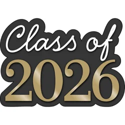 New View Class Of 2026 Tabletop Sign