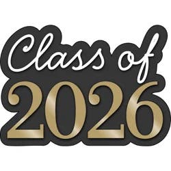 New View Class Of 2026 Tabletop Sign
