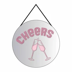 New View Cheers Mirror 6x6