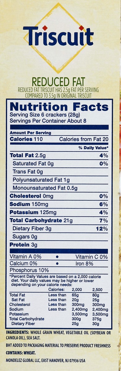 slide 6 of 8, Triscuit Crackers 8 oz, 8 oz