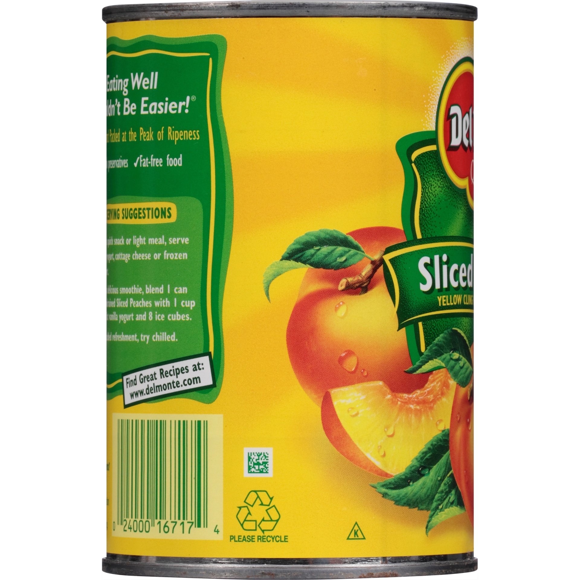 slide 2 of 6, Del Monte Sliced Yellow Cling Peaches in Heavy Syrup, 15.25 oz