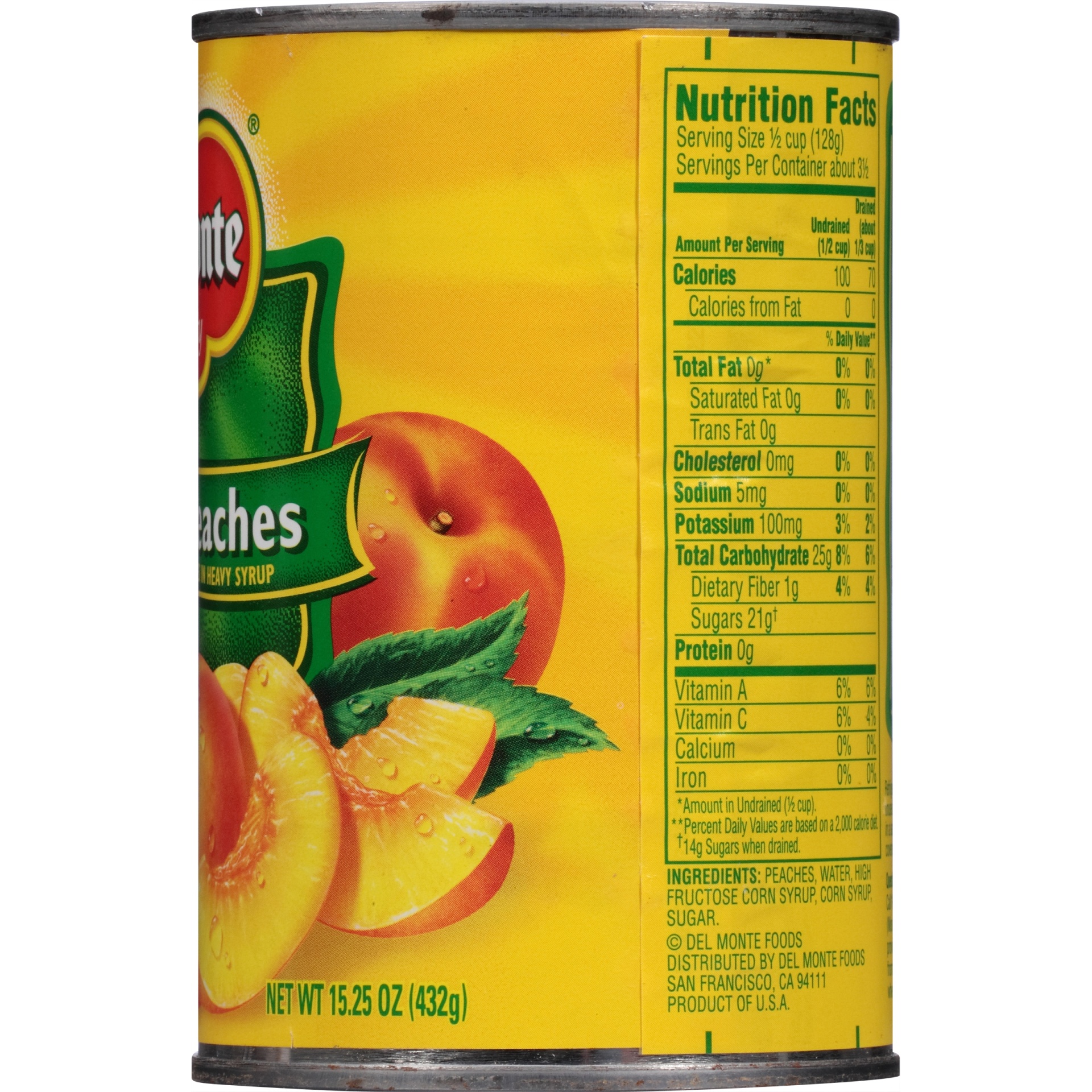 slide 3 of 6, Del Monte Sliced Peaches, 