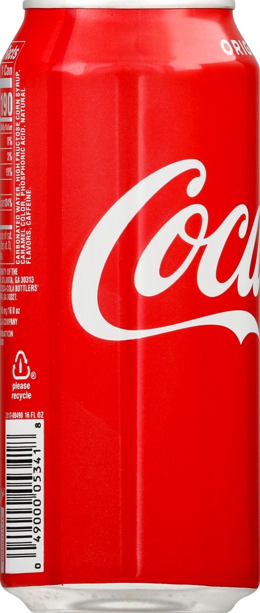 slide 8 of 10, Coca-Cola Can, 16 fl oz, 16 fl oz