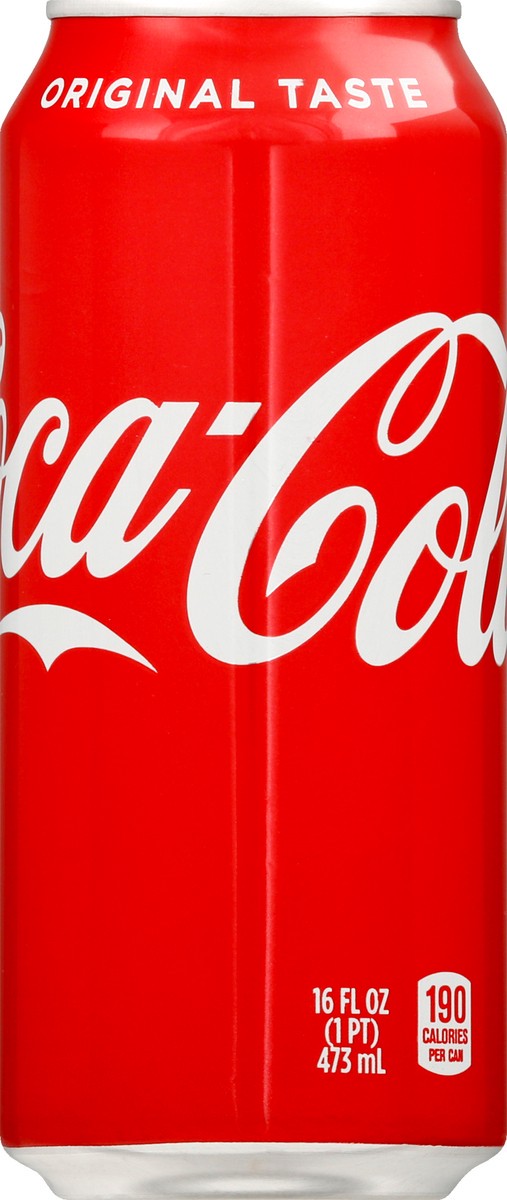 slide 5 of 10, Coca-Cola Can, 16 fl oz, 16 fl oz