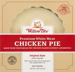 Willow Tree Original Style Premium White Meat Chicken Pie 10 oz