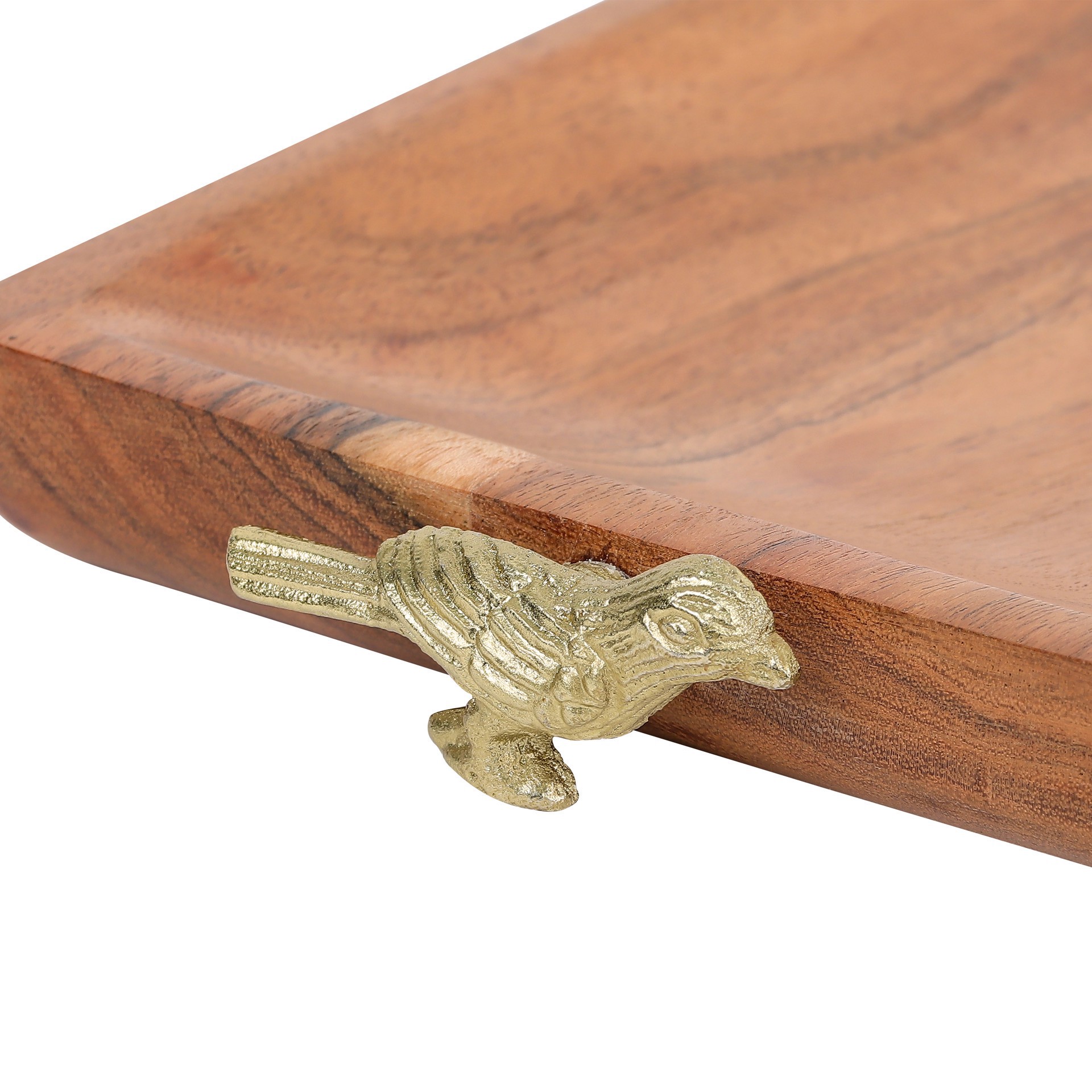 slide 4 of 7, 15" Wood Tabletop Tray By Ashland, 15 in