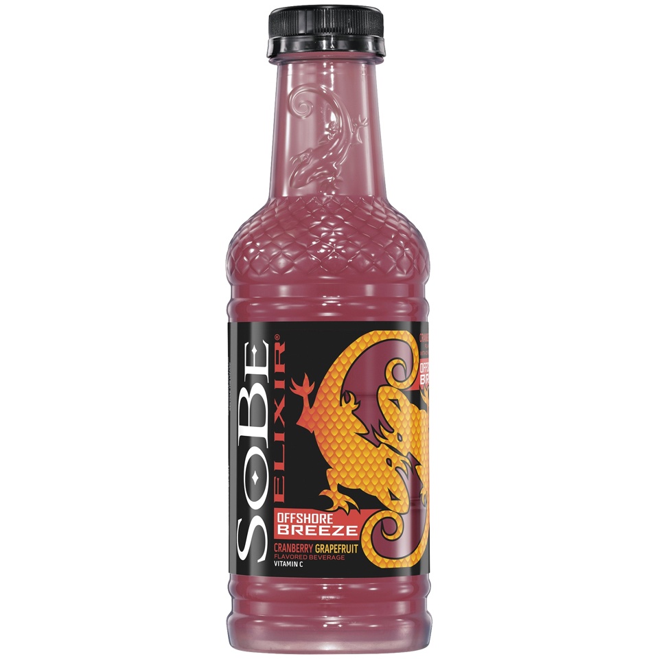 slide 2 of 3, SoBe Elixir Cranberry Grapefruit Bottle, 20 fl oz