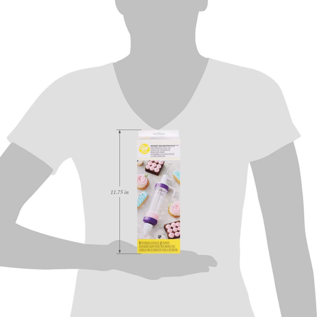 slide 7 of 11, Wilton Dessert Decorator Plus, 6 ct