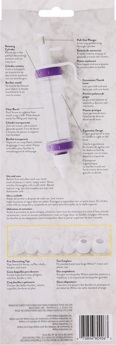 slide 10 of 11, Wilton Dessert Decorator Plus, 6 ct