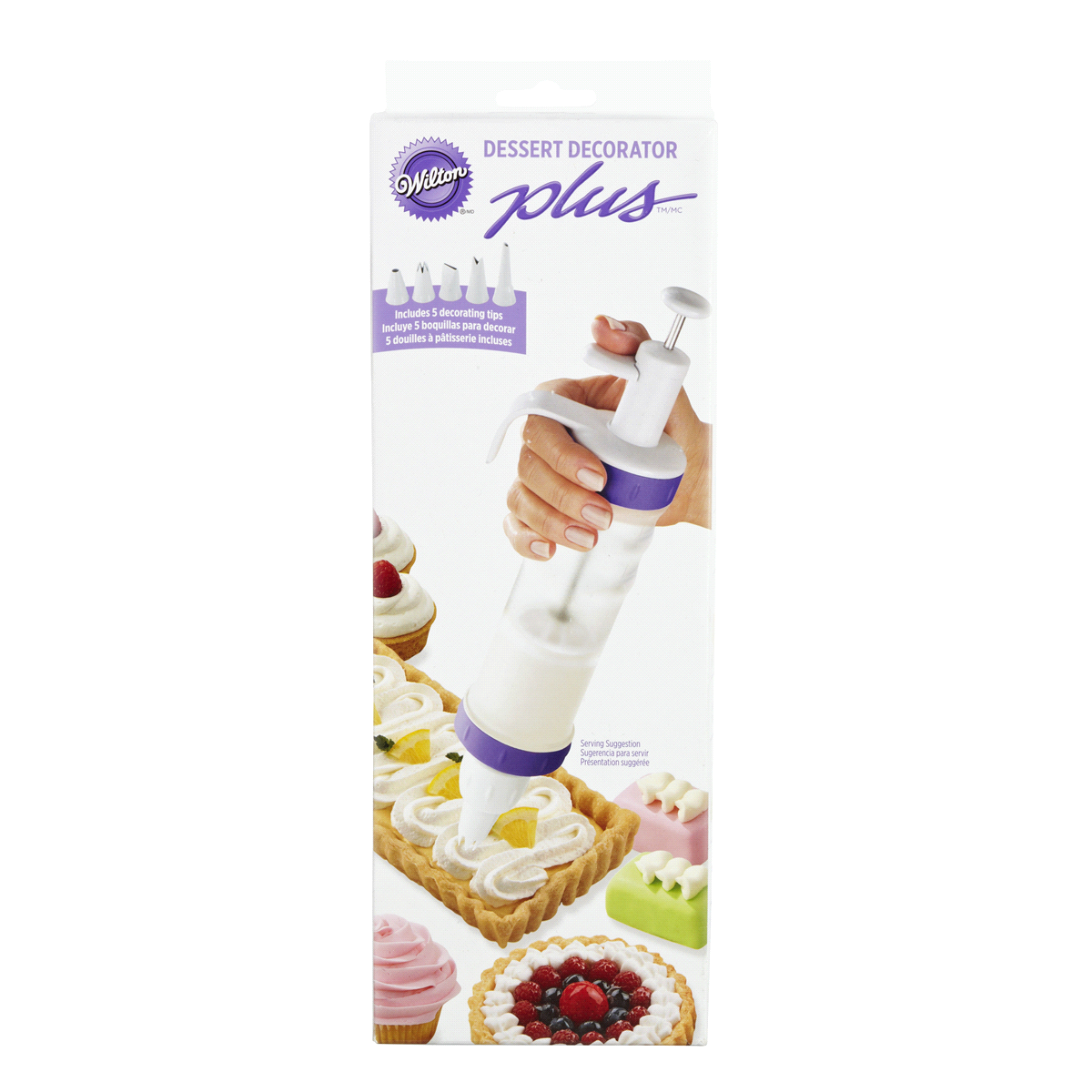 slide 1 of 6, Wilton Dessert Decorator Plus, 6 ct