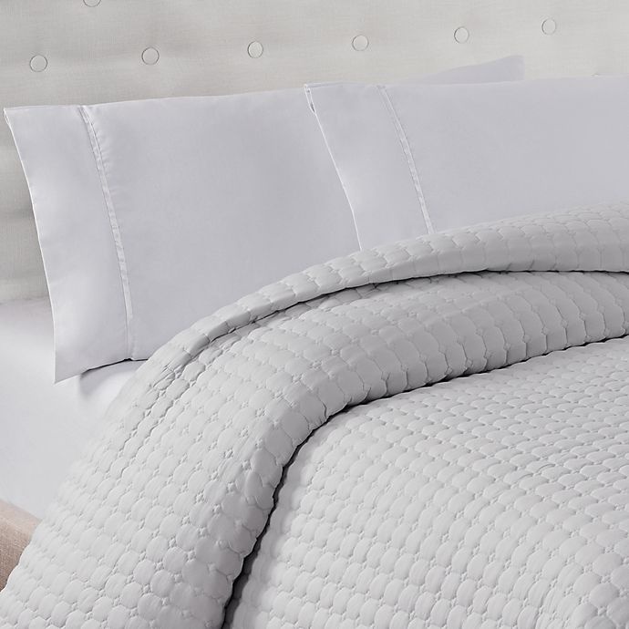 slide 1 of 3, Bridge Street Odelia Full/Queen Coverlet - Grey, 1 ct