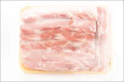 Meat Warehouse Pork Rib Belly Thin Sliced Frozen