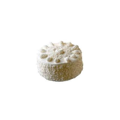 slide 1 of 1, Bakery Cake White 8 Inch 2 Layer Coconut - Each, 1 ct
