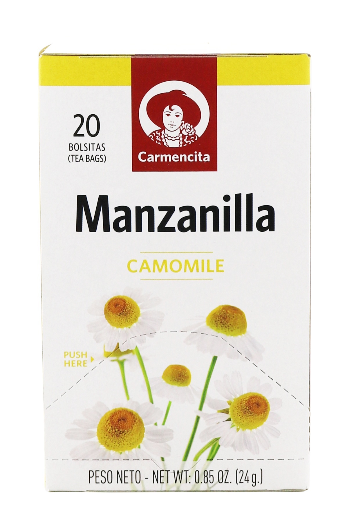 slide 1 of 1, GROCERY-ETHNIC Te De Manzanilla (Chamomile Tea Bags) - 0.85 oz, 0.85 oz