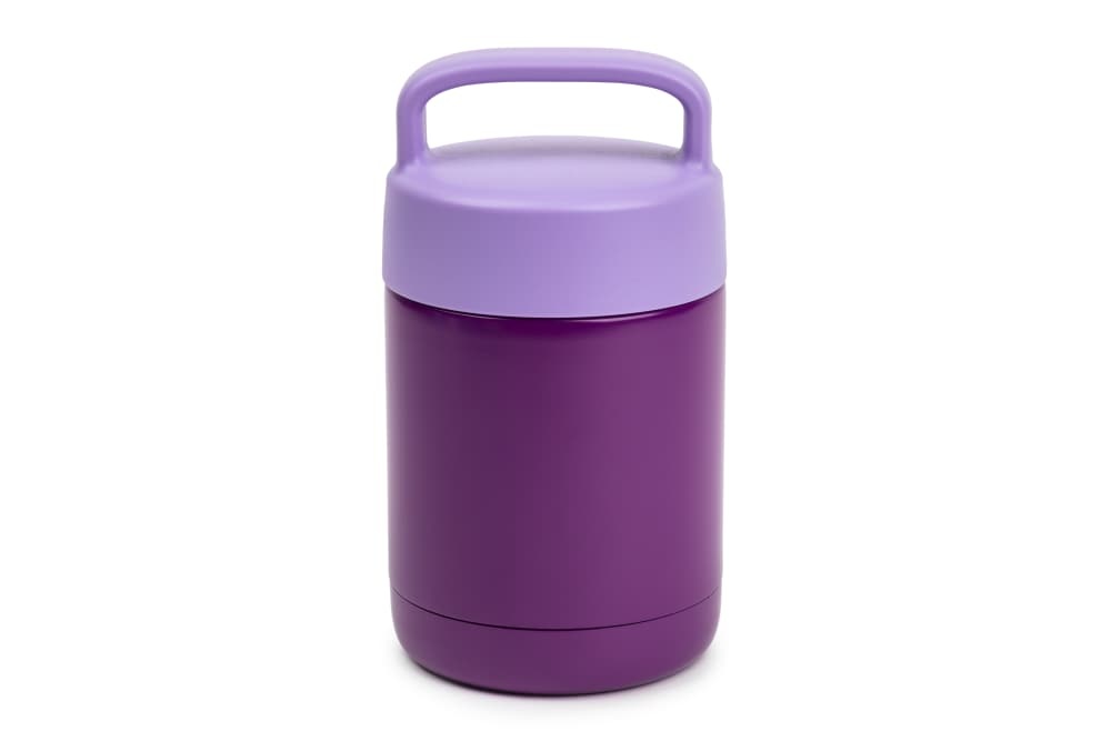 slide 1 of 1, Everyday Living Food Storage Jar - Purple, 10 oz