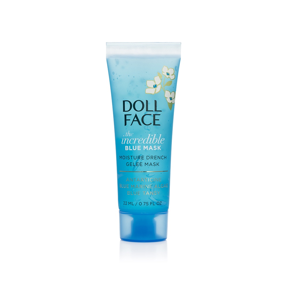 slide 1 of 1, Doll Face Incredible Blue Mask Mini, 1 ct