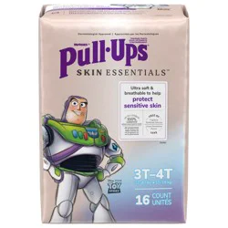 Pull-Ups Boys' Skin Essentials Training Pants, 3T-4T (32-40 lbs), 16 Ct