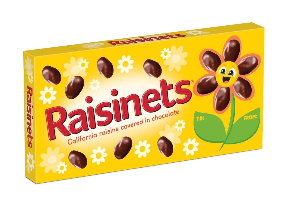 slide 1 of 1, Raisinets Chocolate Covered Raisins Theater Box Candy, 3.5 oz