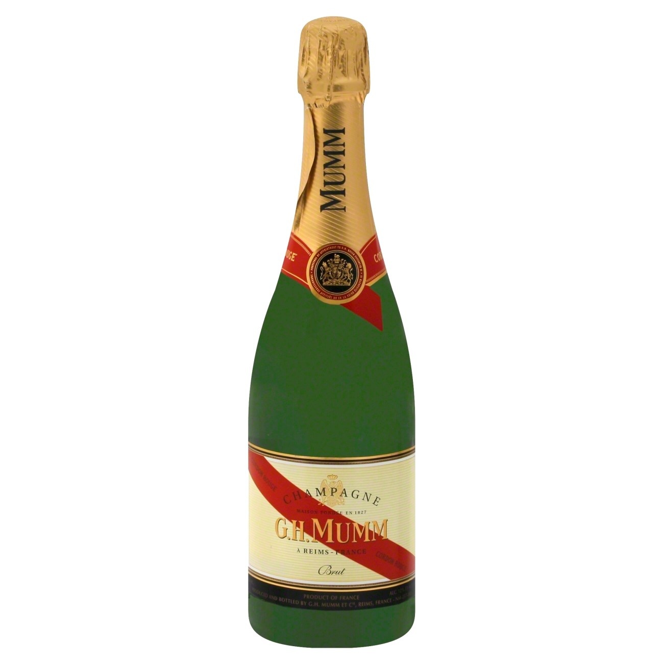 slide 1 of 6, G.H. Mumm Brut Cordon Rouge Champagne - 750ml Bottle, 750 ml