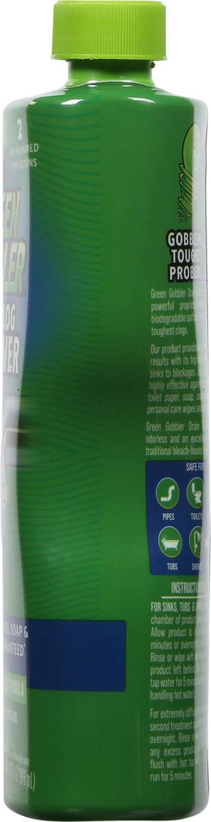 slide 2 of 9, Green Gobbler Drain Clog Dissolver 2 - 15.5 fl oz Bottles, 2 ct